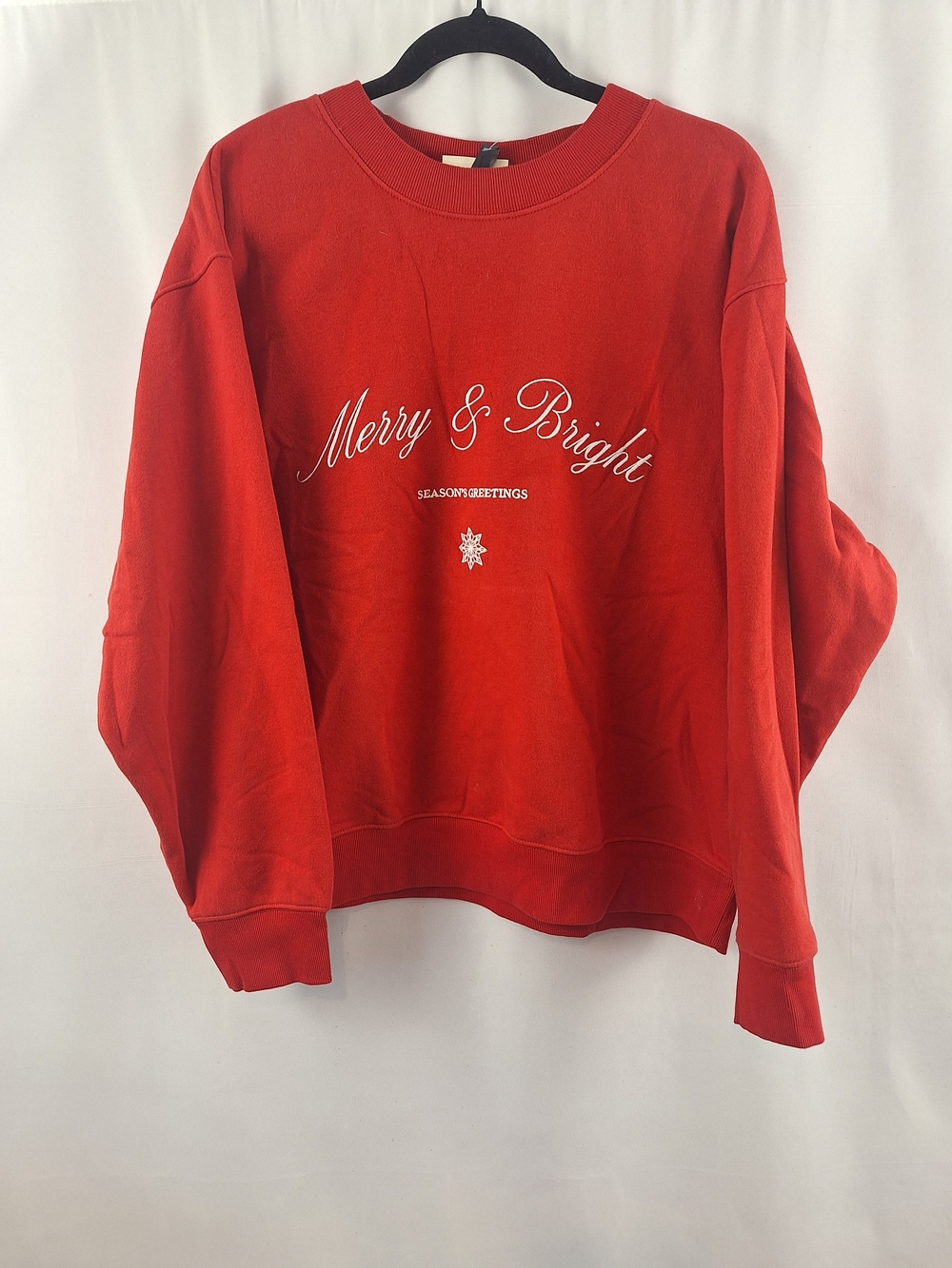 Target Red "Merry & Bright" Crewneck Sweatshirt